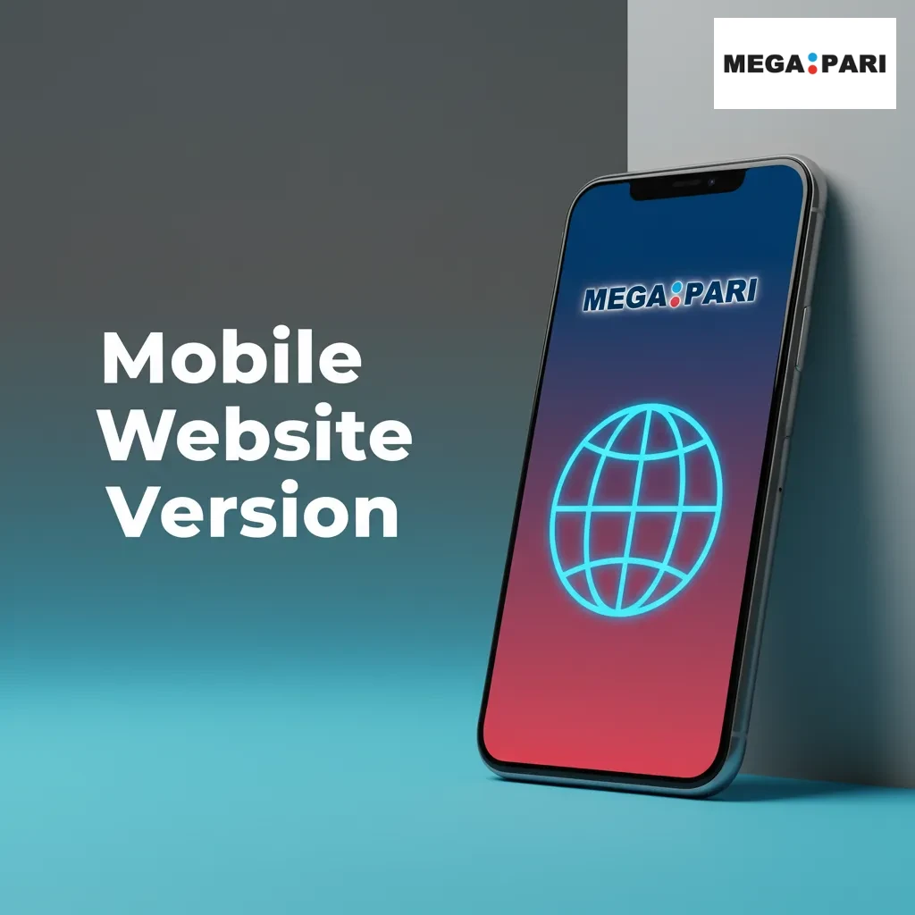 Megapari mobile site on phone and tablet; same odds, games, payments, cashout in browser; no app install on Android or iOS.