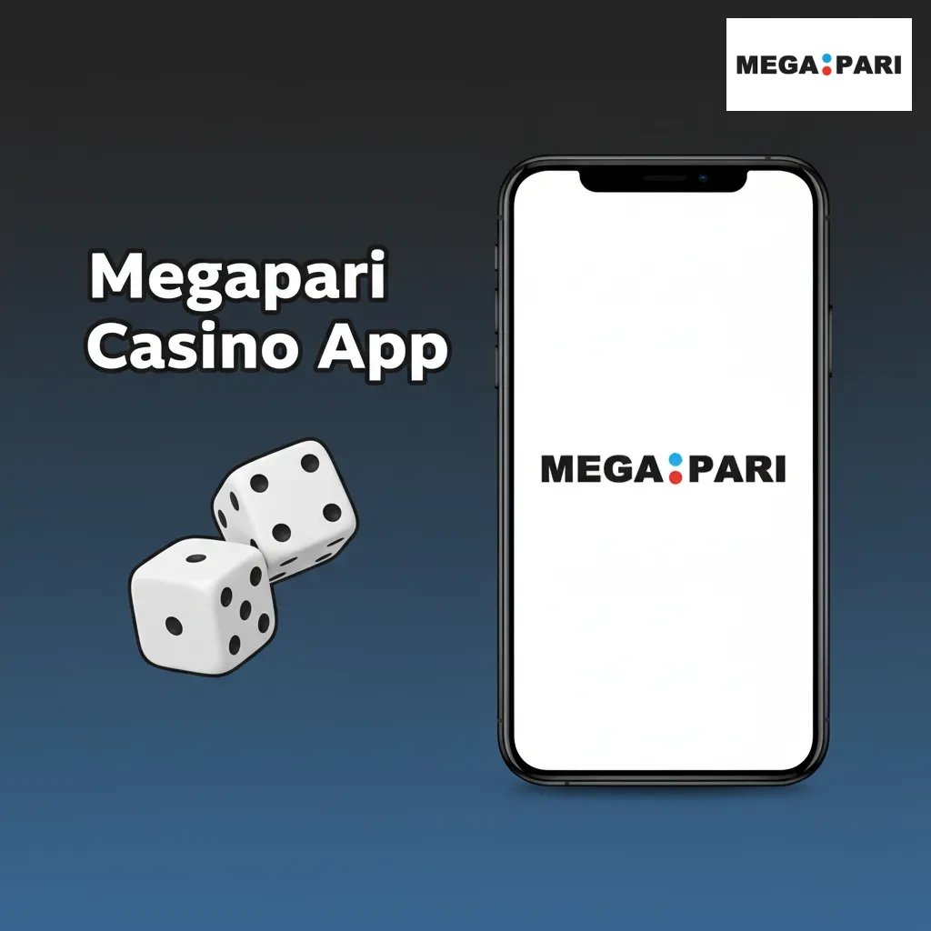 Megapari Casino app screen with 6,000+ slots and categories: Live Casino, Baccarat, Table Games, Crash, Jackpots, Fishing.