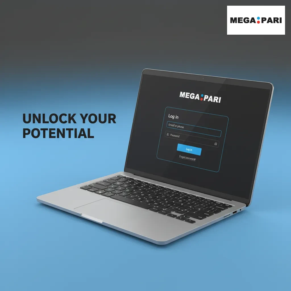 MegaPari login steps: Click Login, enter email and password, confirm 2FA if enabled, then Sign In to bet or continue game.
