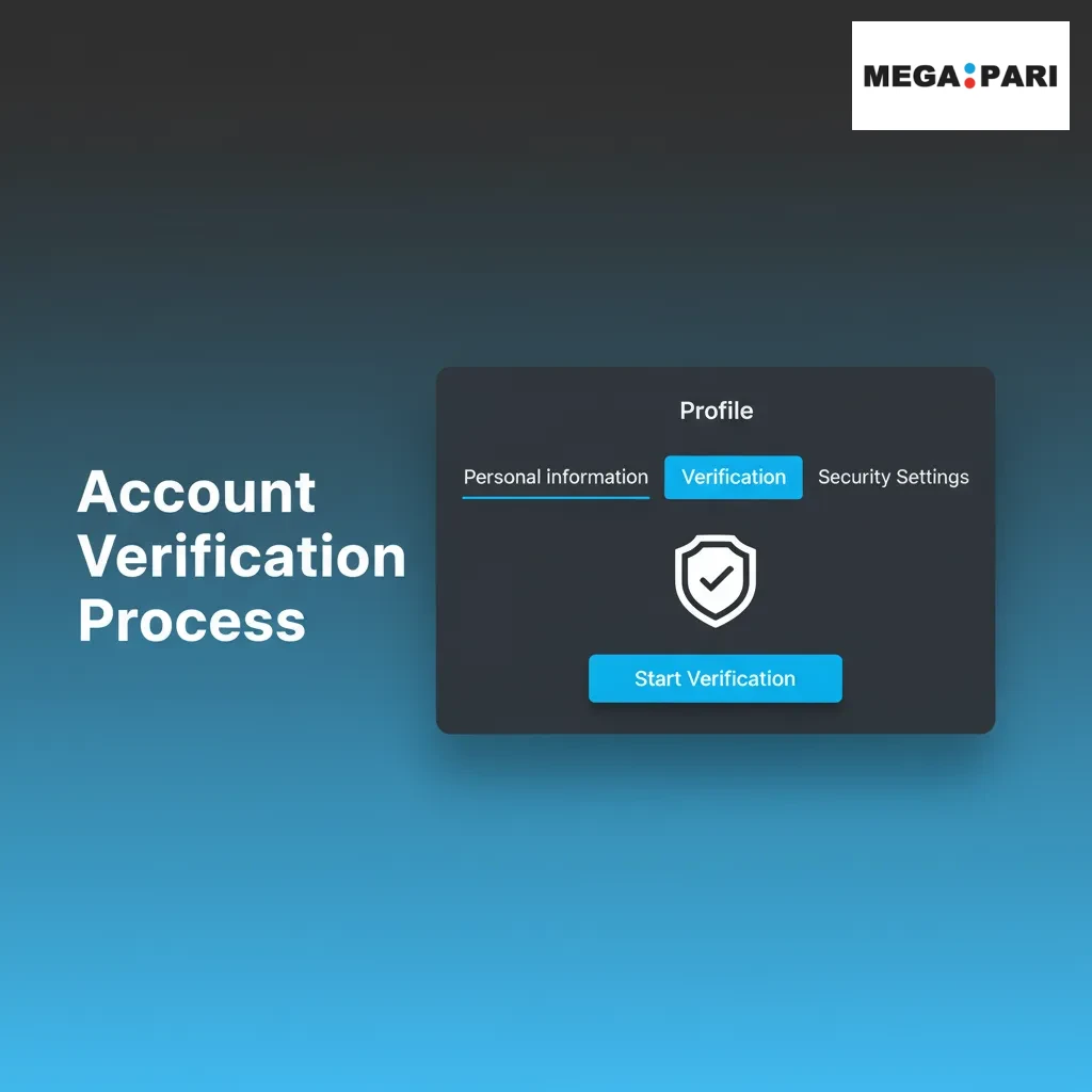 Account verification steps: profile details, contact confirmation, ID and selfie, address proof, payment method check.