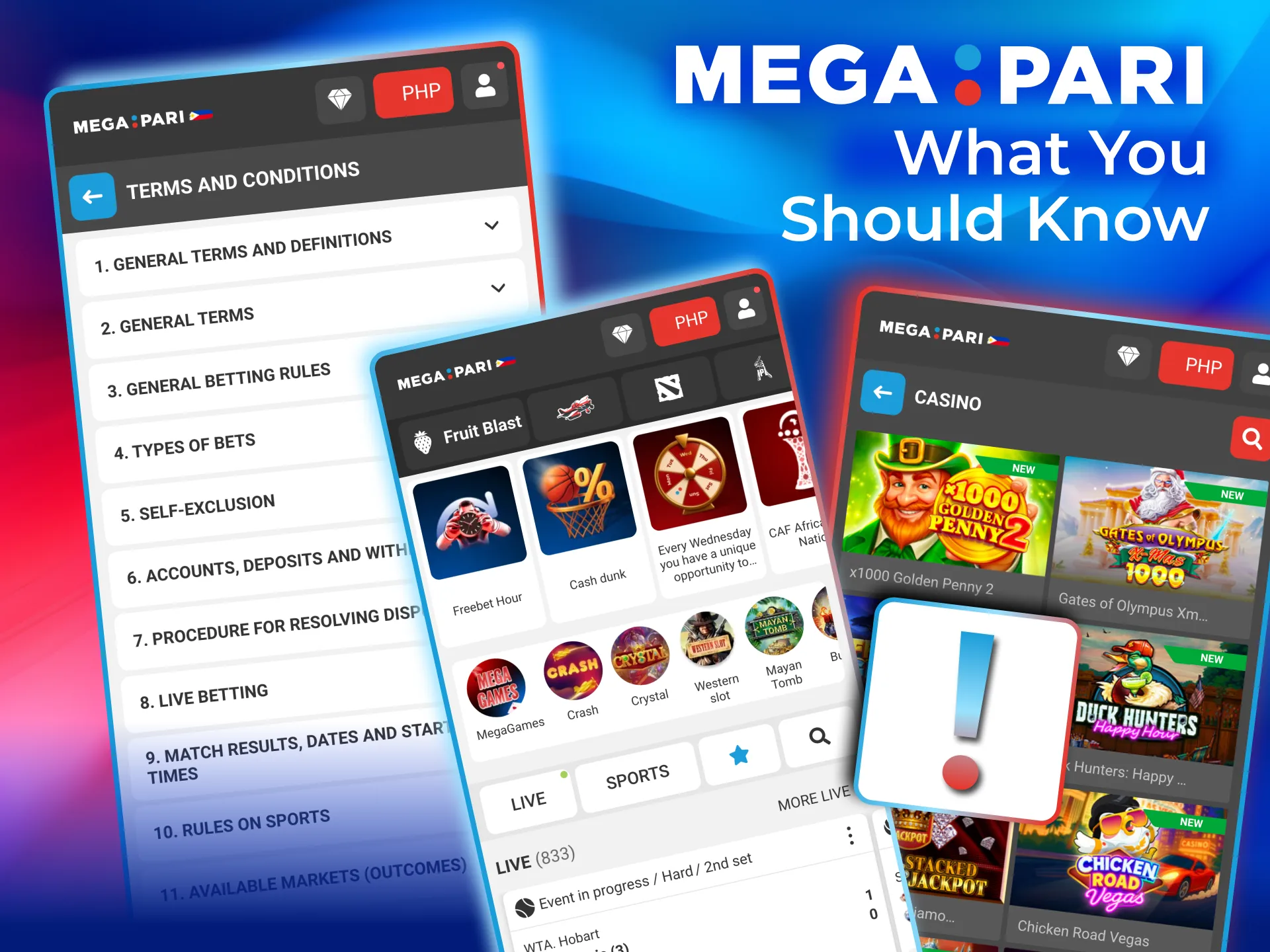 Stay safe with responsible tools and KYC checks on Megapari.