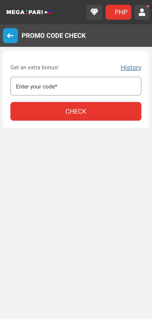 Activate your bonus by opting in and playing eligible games on Megapari.