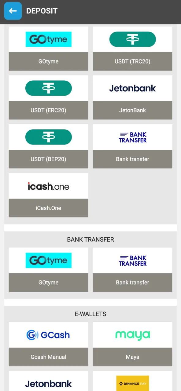 Add funds to Megapari account.