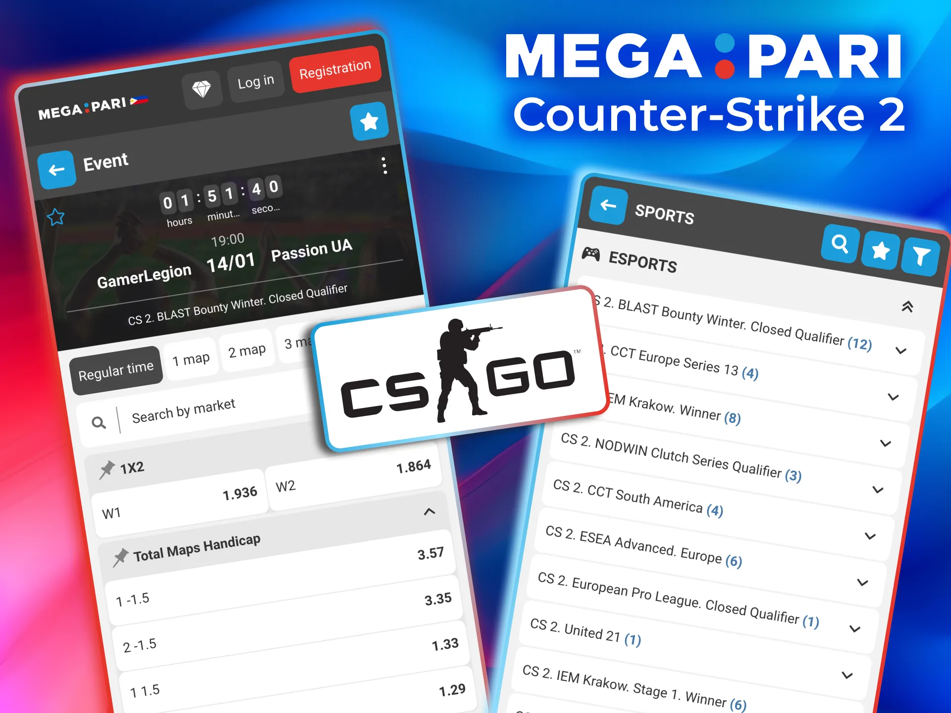 Megapari offers CS2 odds under new meta with live esports liquidity.