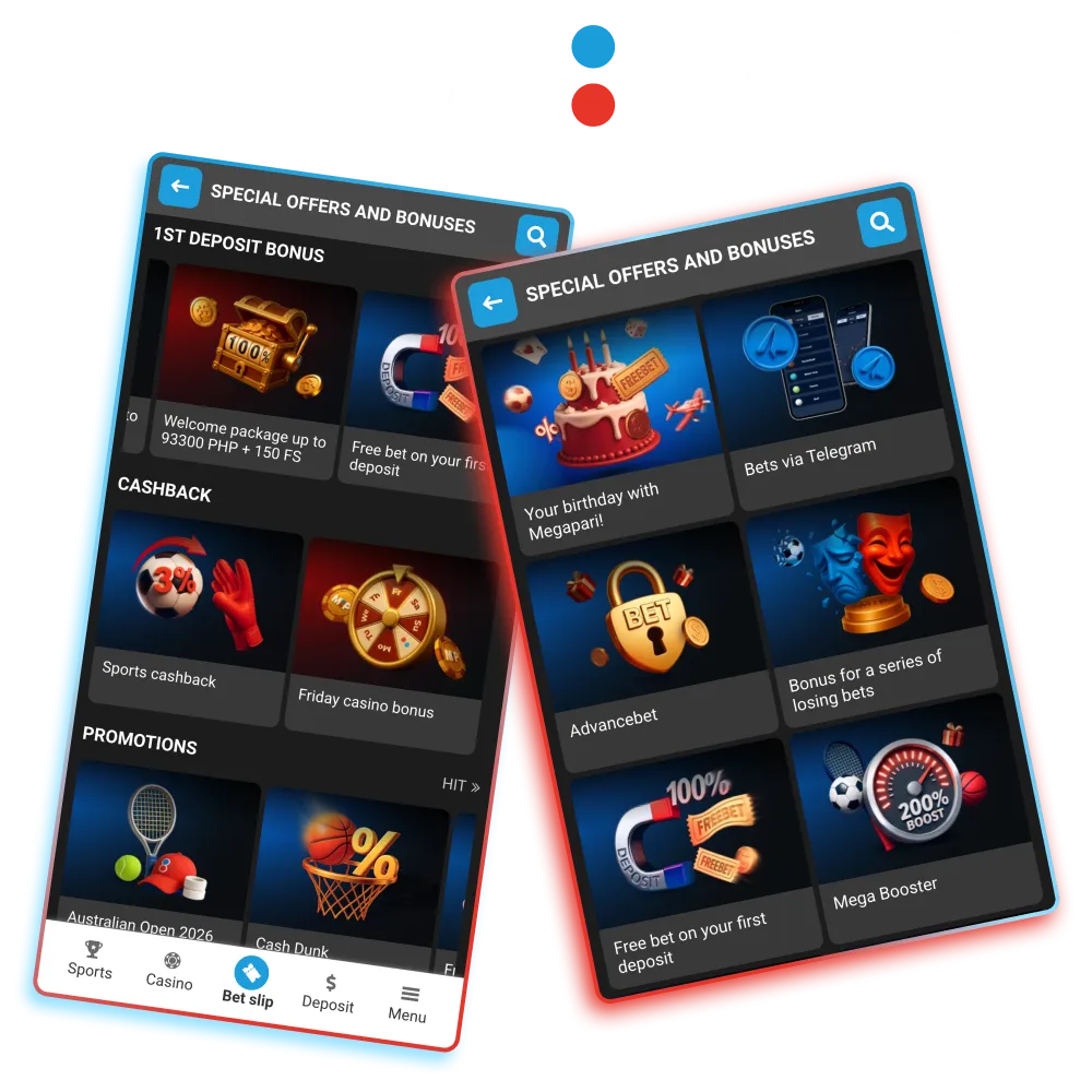 Use code during sign-up on Megapari to get an extra 30% on your first deposits.